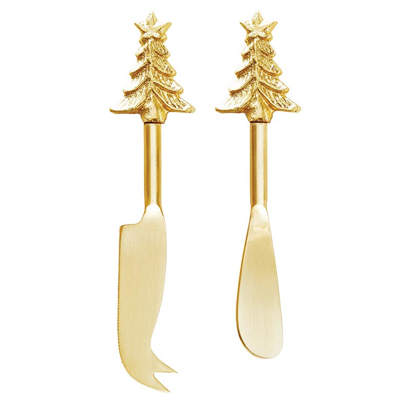 Santa Barbara Design Studio Tree Cheese Knives - Thumbnail 2