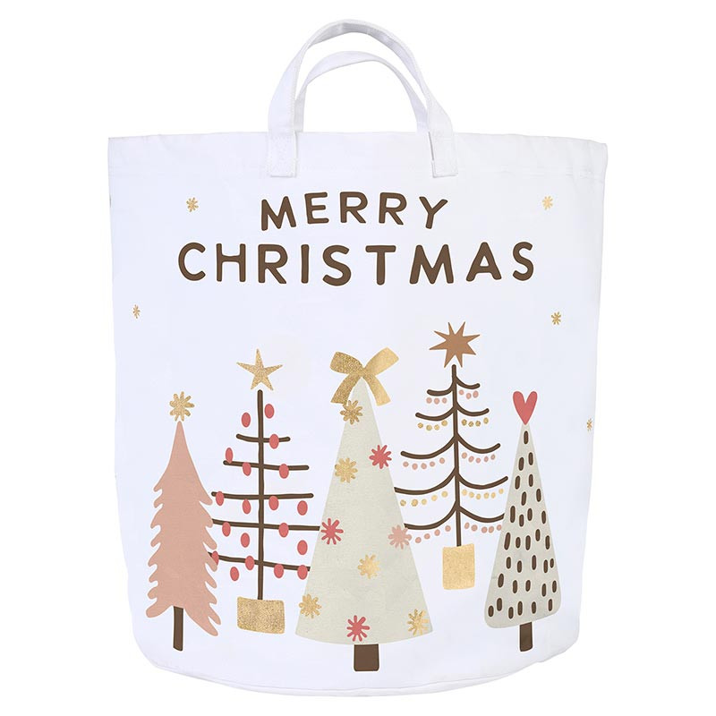 Large Canvas Storage Tote Trees - Thumbnail 3
