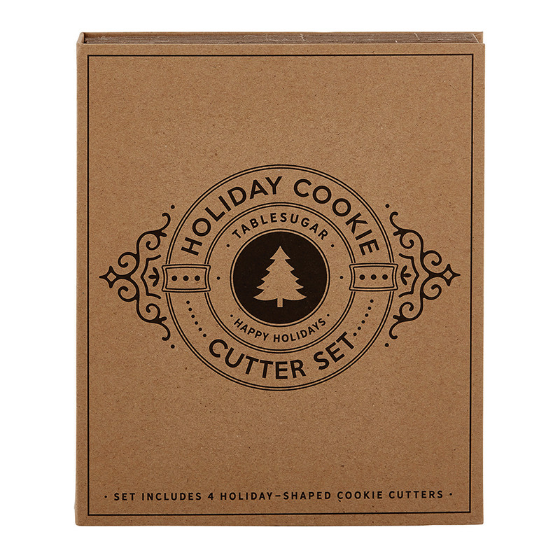 Holiday Cookie Cutter Set Book Box - [Consumer]Santa Barbara