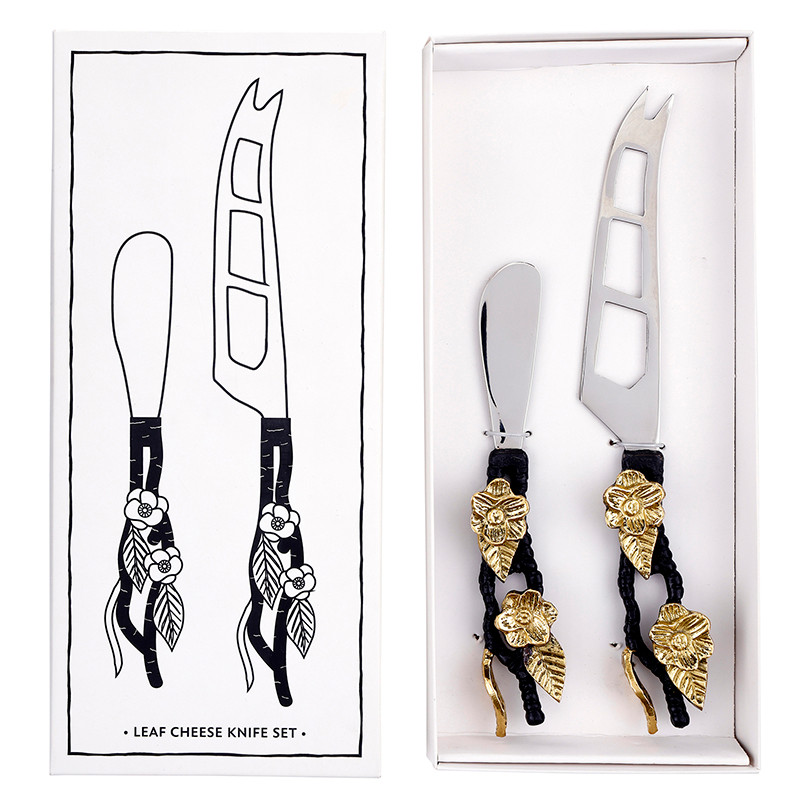 Leaf Cheese Knife Set - Thumbnail 3