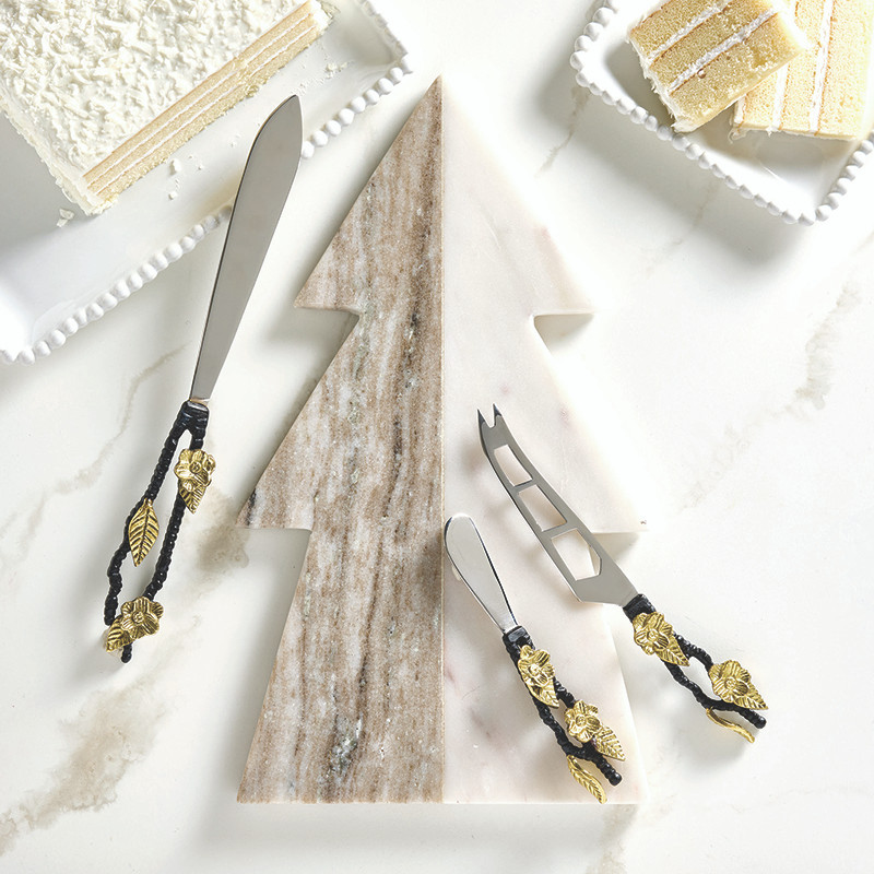 Leaf Cheese Knife Set - Thumbnail 2