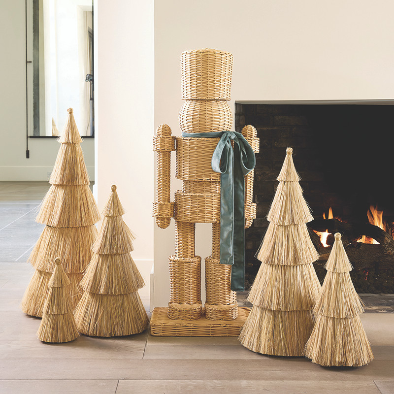 Santa Barbara Design Studio Rattan Nutcracker - Thumbnail 2
