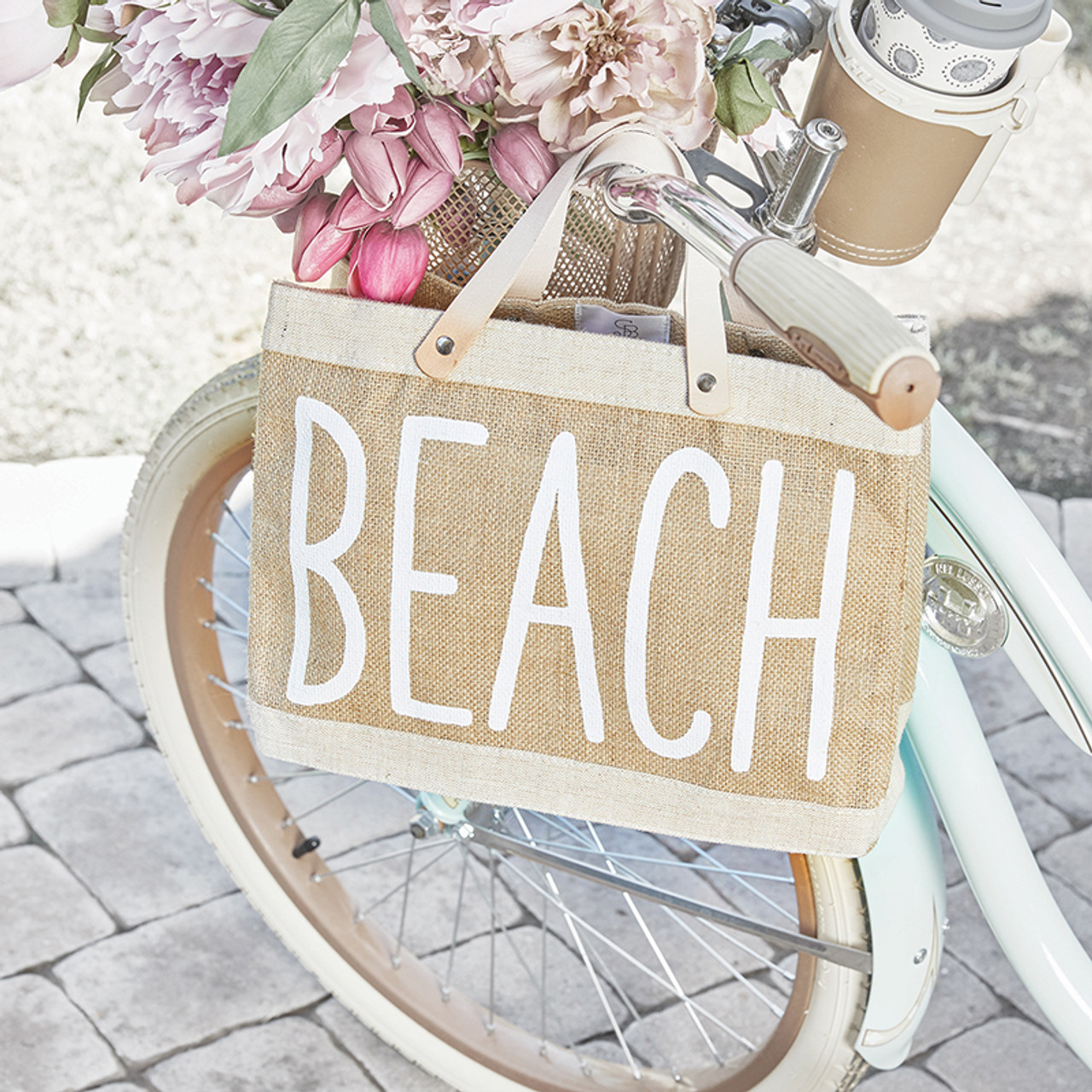 Farmer's Market Mini Tote - Beach - Thumbnail 3