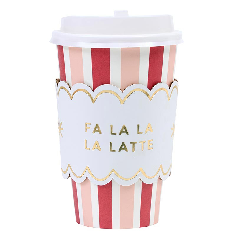 Paper To-Go Cup Sets - Falala Latte - [Consumer]Santa Barbara Design Studio