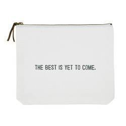 F2F The Best Canvas Zip Pouch G0217