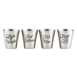 Shot Cups - Personality 4pk G2836