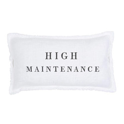 Face To Face Lumbar Pillow - High Maintenance