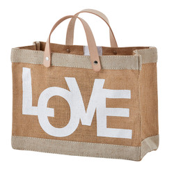 Mini Market Tote - Love D4269