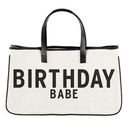 Canvas Tote - Birthday Babe J2018