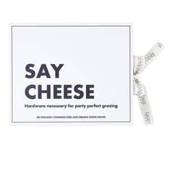 Face to Face Cheese Knives Book Box - Say Cheese