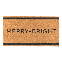 Merry + Bright Doormat J6813