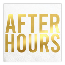 Cocktail Napkins-AfterHour20ct L1560