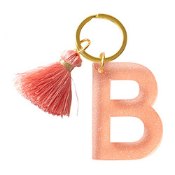 Acrylic Letter Keychain - B L1647