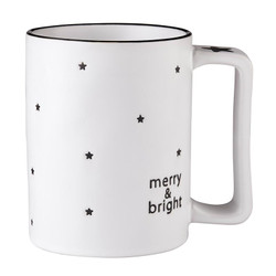 Holiday Organic Mug - Merry & Bright