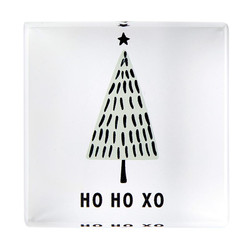 Lucite Block 2x2 - Ho Ho Xo