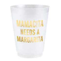 Gold Foil Frost Cup - Mama Need a Margarita