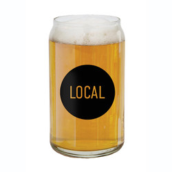 Beer Can Glass - Local