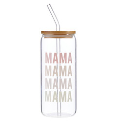 Glass Cold Brew Tumbler - Mama