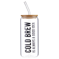 Glass Cold Brew Tumbler - Cold Brew