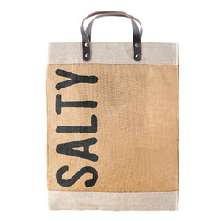 Natural Market Tote - Salty