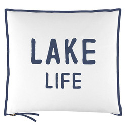 Face to Face Accent Pillow - Lake Life