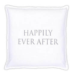 Face to Face Euro Pillowcase- Happily Ever After