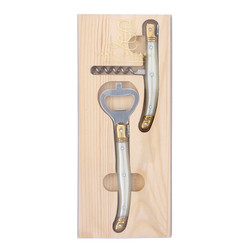 Corkscrew Set in Wood Tray