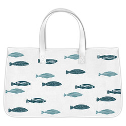 Canvas Tote - Fishes