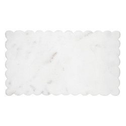 Face to Face Marble Tray - Scallop