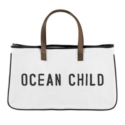Face to Face Canvas Tote - Ocean Child