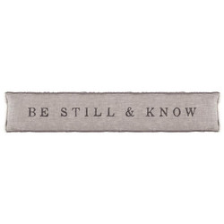 Lumbar Pillowcase - Be Still & Know Lumbar Pillowcase - Be Still & Know