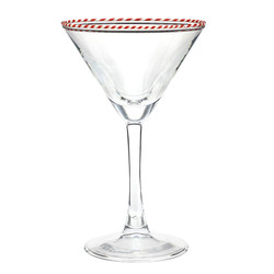 Peppermint Twist Martini - Red