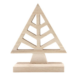 Face to Face Nordic Paulownia Wood Tree - 7" H