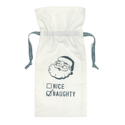 Face to Face Wine Bag - Santa