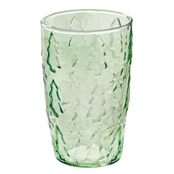 Face to Face Christmas Trees Drinking Glass