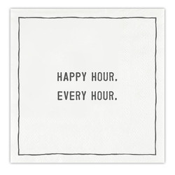 Face to Face Paper Cocktail Napkins - Happy Hour