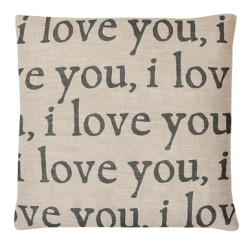 Euro Pillowcase - I Love You