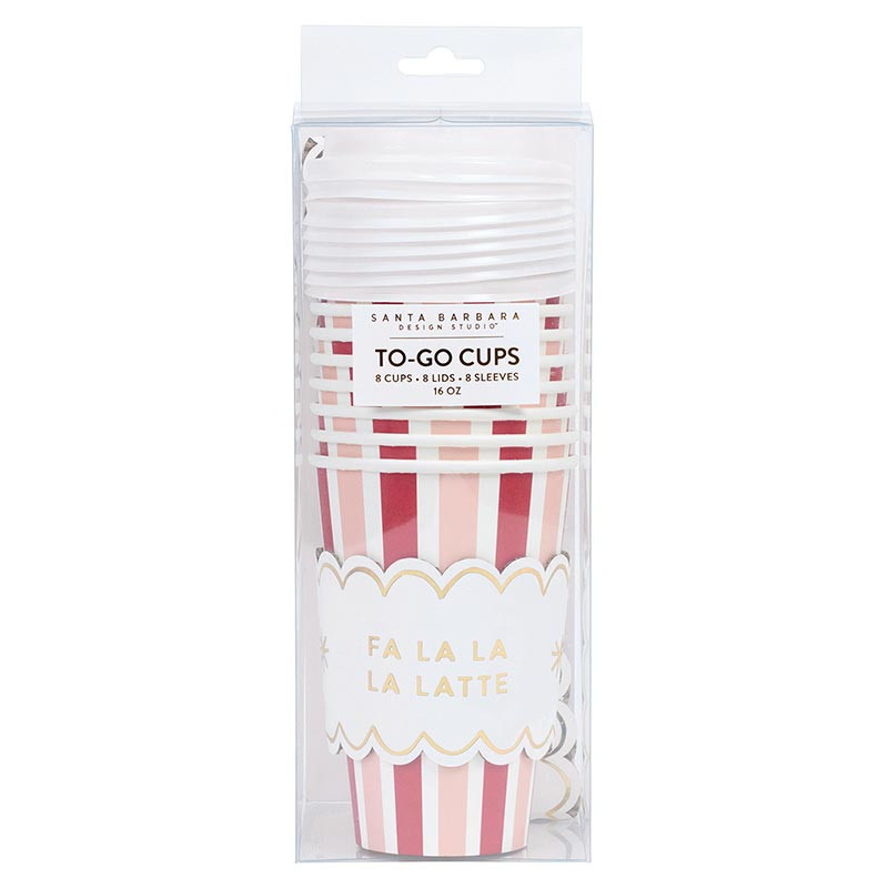 Paper To-Go Cup Sets - Falala Latte - [Consumer]Santa Barbara Design Studio