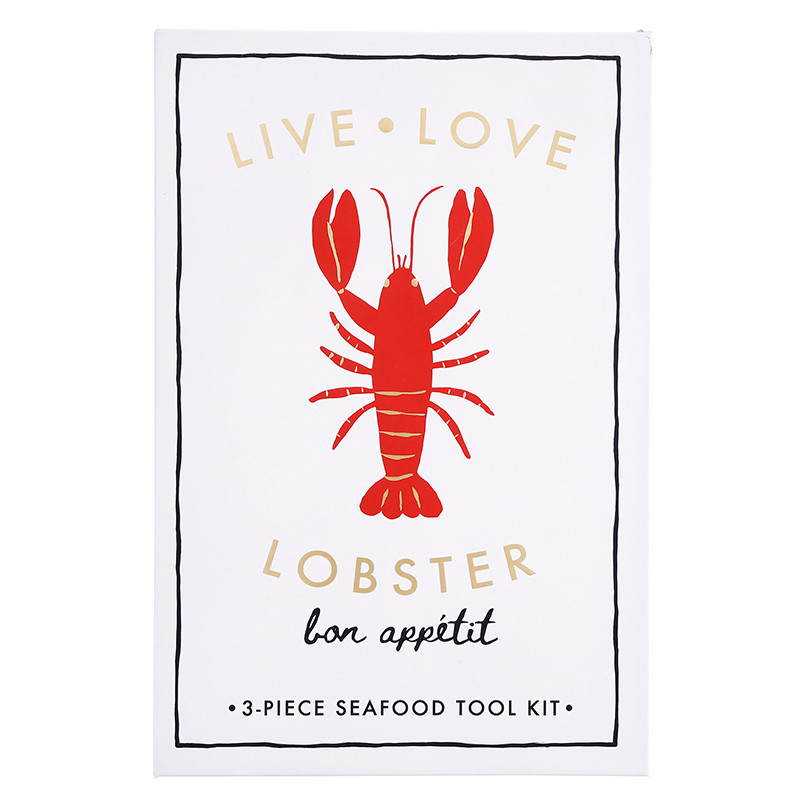 Seafood Tool Kit Book Box - Live Love Lobster