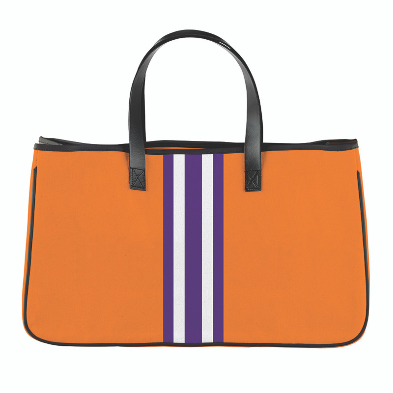 Santa Barbara Design Studio Damen Tragetasche Aus Leinen – Weekender Bag Mit Lederdetails