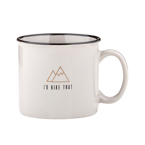 Grey Campfire Mug - Hike F3748