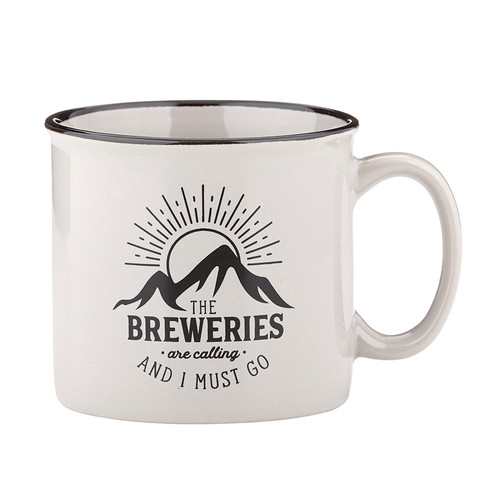 Grey Campfire Mug -Breweries F3750