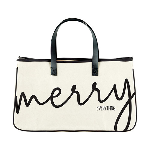 Canvas Tote - Merry F4527