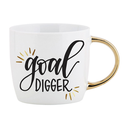 Goal Digger Gold Handle Mug B3521