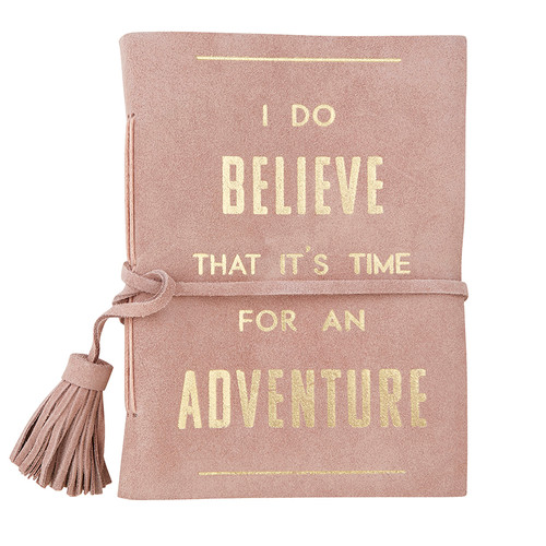 Suede Notebook - Believe G2747