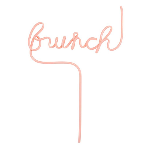 Word Straw - Brunch G5188