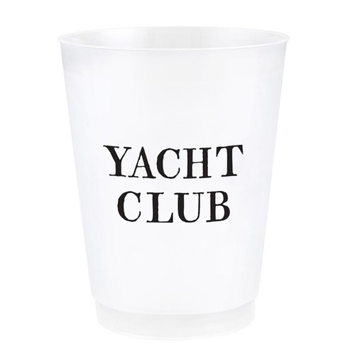 Face to Face Frost Cups - Yacht Club - Set of 8