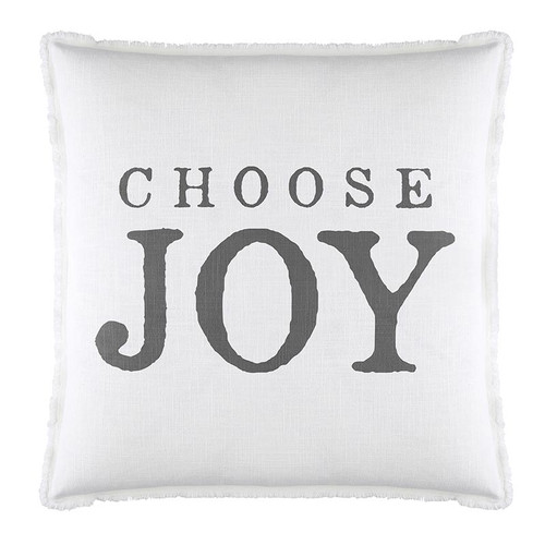 Face to Face Euro Pillow - Choose Joy