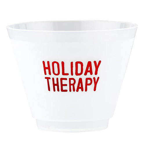 Face to Face Frost Cups - Holiday Therapy - Set of 8