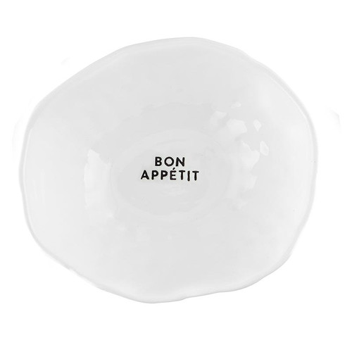 Ceramic Bowl - Bon Appetit